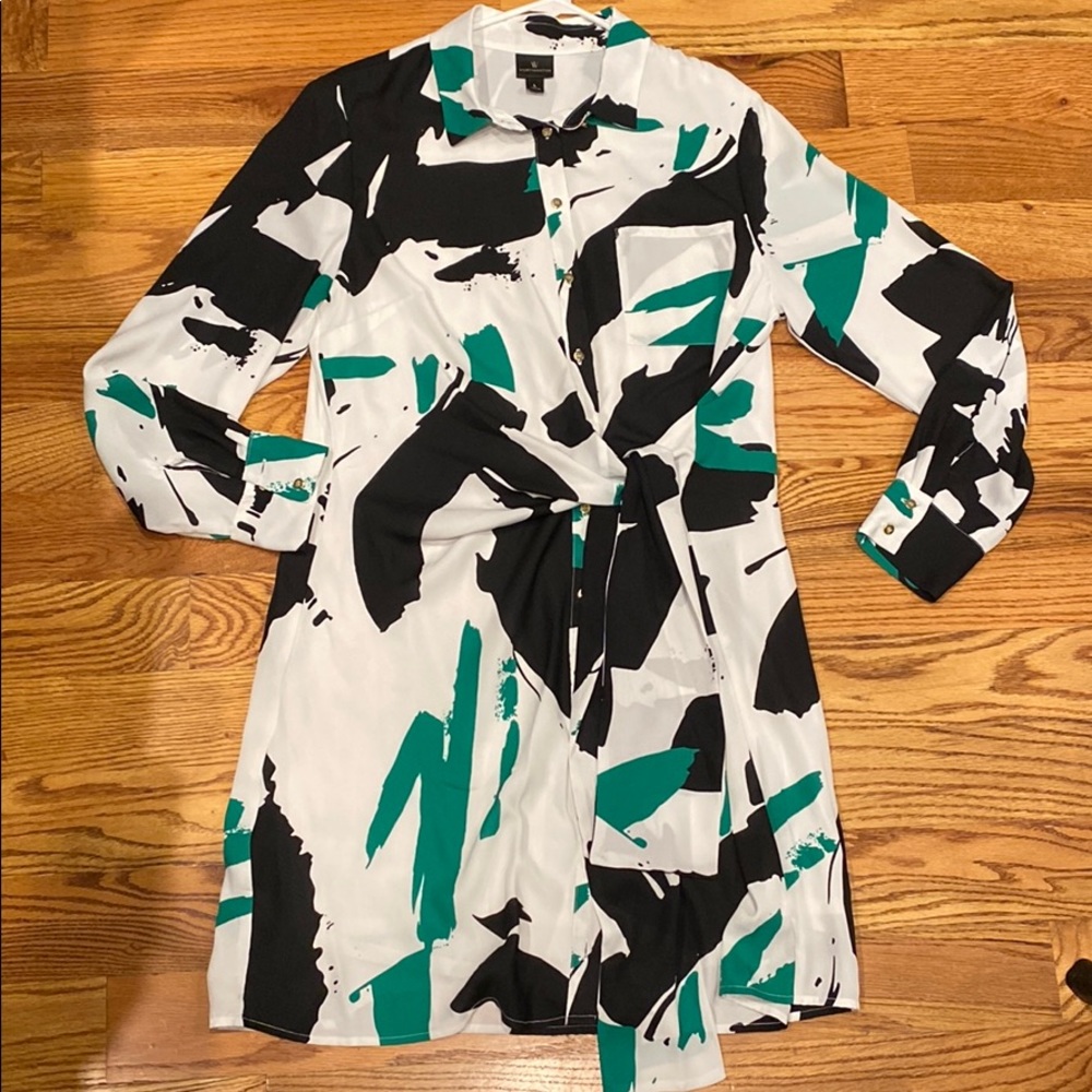 Tie Front Dress